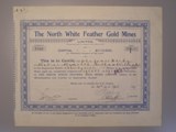 London Coins : A134 : Lot 8 : Australia, North White Feather Gold Mines Ltd., share certificate, 1927, Western Aus...