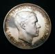 London Coins : A135 : Lot 1545 : Crown Edward VIII Fantasy Pattern 1937 in .925 silver with milled edge, by INA, Obverse a ri...