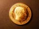 London Coins : A135 : Lot 1551 : Crown Edward VIII Fantasy Pattern 1937 in golden alloy with milled edge, by INA, Obverse a r...