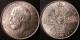 London Coins : A137 : Lot 1476 : Florins (2) 1923 ESC 942 UNC with some contact marks, 1924 ESC 943 UNC or near so with some smal...