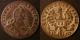London Coins : A137 : Lot 923 : Poland - East Prussia 6 Groszy 1760 C#45 Good Fine/Fine, Austrian Netherlands 14 Liards 1791 KM#...