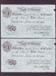 London Coins : A138 : Lot 171 : Ten pounds Harvey white B209b dated 16 January 1923 a consecutive number pair serial 040/L 81769 and...