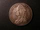 London Coins : A138 : Lot 1911 : Crown 1743 Roses ESC 124 Fine/Good Fine a pleasing piece without problems