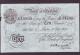 London Coins : A138 : Lot 209 : Ten Pounds Peppiatt B242 Operation Bernhard forgery K157 13792 17th Oct.1935 VF