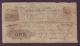 London Coins : A138 : Lot 356 : Dartmouth General Bank &pound;1 dated 1818 serial No.B753 for John Hine & Henry Joseph Holdswort...