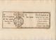 London Coins : A139 : Lot 347 : Italy Regie Finanze Torino 100 lire unissued remainder dated 1746, uncut from its original sheet...