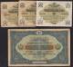 London Coins : A139 : Lot 454 : Turkey Ottoman Empire (4) 5 piastres L.1332 Pick87 (3) Fine to GVF and 5 livres L.1333 March 28th Pi...