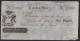 London Coins : A140 : Lot 372 : Carmarthen &pound;1 unissued remainder dated 18xx, draped flag & Prince of Wales feather vig...