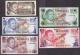 London Coins : A140 : Lot 415 : Botswana Specimens (5) 1982-83 issues, 1 pula A/1 00000 Pick6s, 2 pula B/7 00000 Pick7s2,...
