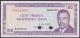 London Coins : A140 : Lot 431 : Burundi 100 francs issued 1968, colour trial in mauve No.74, series A000000, SPECIMEN ov...