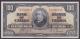 London Coins : A140 : Lot 443 : Canada, Bank of Canada $100 dated 1937 series B/J 4290303, Coyne-Towers, John A. McDonald at centre,...