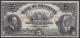 London Coins : A140 : Lot 456 : Canada, The Bank of Montreal $5 dated November 3rd 1914 series No.2903685 plate C, Picks...