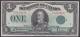 London Coins : A140 : Lot 462 : Canada, The Dominion of Canada $1 dated 1923 series C1253036, green seal at right, M...