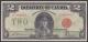London Coins : A140 : Lot 471 : Canada, The Dominion of Canada $2 dated 1923 series C-864072, red seal at right, McCavour-Saunders, ...