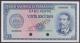 London Coins : A140 : Lot 486 : Cape Verde 20 escudos issued 1958, colour trial in blue No.51, series 000000, SPECIMEN o...
