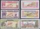 London Coins : A140 : Lot 534 : Guinea printers Specimens dated 1985 (5), 50 francs Pick29s, 100 francs Pick30s, 500 fra...