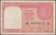 London Coins : A140 : Lot 541 : India 1 rupee Gulf series issued c.1950s-60s very last series Z/29 889425, PickR1, Fine to g...