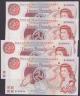 London Coins : A140 : Lot 559 : Isle of Man &pound;20 (4) a consecutive run issued 2002 series G709923 to G709926, signed Shimmi...