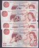 London Coins : A140 : Lot 560 : Isle of Man &pound;20 (4) a consecutive run issued 2002 series J543624 to J543627, signed Shimmi...