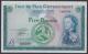 London Coins : A140 : Lot 565 : Isle of Man Government &pound;5 issued 1961, QE2 Annigoni portrait, series No.168500 signed ...
