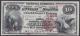 London Coins : A140 : Lot 742 : USA $10 National Currency dated 1884 for The First Bank of Aurora (Indiana), charter 699,...