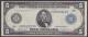 London Coins : A140 : Lot 748 : USA $5 dated 1914 series H28848112A blue seal signed Burke & Houston, Lincoln at centre&...