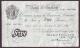 London Coins : A141 : Lot 105 : Five pounds Peppiatt white B255 dated 6th November 1944 series E56 057586, stamped number on rev...