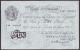 London Coins : A141 : Lot 109 : Five pounds Peppiatt white B264 dated 18th March 1947 series L68 086647, small edge tear & i...