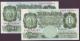 London Coins : A141 : Lot 124 : One pound O'Brien B274 issued 1955 (2), replacement series S91S 072052 about EF & S16T 7...