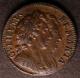 London Coins : A141 : Lot 1339 : Farthing 1694 Peck 616 GVF with excellent portraits, Ex-Colin Cooke 18/8/1995
