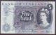 London Coins : A141 : Lot 140 : Five pounds Hollom B297 issued 1963 first series A87 332126 UNC