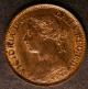 London Coins : A141 : Lot 1491 : Farthing 1895 Bun Head Freeman 570 dies 7+F UNC with around 25% lustre and a few light contact m...