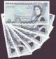 London Coins : A141 : Lot 170 : Five pounds Somerset B343 (6) issued 1980 series DS35, JN74, KU46, LN83, LR33 & ...