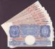 London Coins : A141 : Lot 94 : One pound Peppiatt blue B249 (7) issued 1940 series A06E, A07E, B71E, R43E, T10E,...