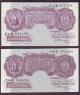 London Coins : A141 : Lot 99 : Ten shillings Peppiatt mauve B251 (2) issued 1940 series Y87E 575262 & U11D 811154 both GEF