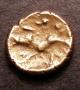 London Coins : A142 : Lot 1745 : Quarter stater Au. Tincomarus. C,25-20 BC. Obv; TIN on tablet. Rev: Boar running left. V...