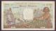 London Coins : A142 : Lot 247 : French Somaliland, Djibouti 1000 francs issued 1938 series A.2 687, Pick10, a few small ...