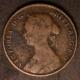 London Coins : A142 : Lot 2514 : Halfpenny 1861 F of HALF struck over a P Freeman dies 6+G only Fair, Very Rare
