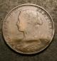 London Coins : A142 : Lot 2519 : Halfpenny 1862 Die Letter B Freeman 288 dies 7+E LCW on rock (R18) Fine or near so with a crease mar...