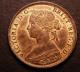 London Coins : A142 : Lot 416 : Halfpenny 1860 Toothed Border Freeman 261 dies 2+B CGS 82, Ex-London Coins Auction A125 June 200...