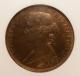 London Coins : A142 : Lot 594 : Halfpenny 1874H Bronze Proof Freeman 319 dies 10+J NGC PF66 BN Cheshire Collection, rated R18 by...