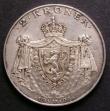 London Coins : A143 : Lot 1035 : Norway 2 Kroner 1906 Norway Independence KM#363 EF
