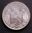 London Coins : A143 : Lot 1036 : Norway 25 Ore 1902 KM#360 UNC and lustrous with a couple of tiny spots