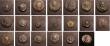 London Coins : A143 : Lot 1396 : Collection of mixed Roman bronze and silver coins. C, 1st-4th century AD. 2 x denarius and a mixture...