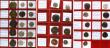 London Coins : A143 : Lot 1397 : Collection of mixed Roman bronze and silver coins. C, 1st-4th century AD. A good mixture starting at...