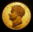 London Coins : A143 : Lot 1752 : Five Pounds 1826 Proof S.3797 EF once cleaned with the portrait dull but rare in all collectable gra...