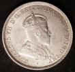 London Coins : A143 : Lot 823 : Australia Florin 1910 KM21 Edward VII one year type nice EF(light scuffs)/Unc light tone over origin...