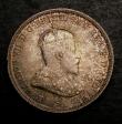 London Coins : A143 : Lot 824 : Australia Florin 1910 KM21 Edward VII one year type nice Unc with eye catching tone over original br...