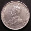 London Coins : A143 : Lot 836 : Australia Florin 1922 bright nEF (8 pearls show)