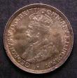 London Coins : A143 : Lot 857 : Australia Sixpence 1912 KM#25 A/UNC and attractively toned with a couple of small edge nicks